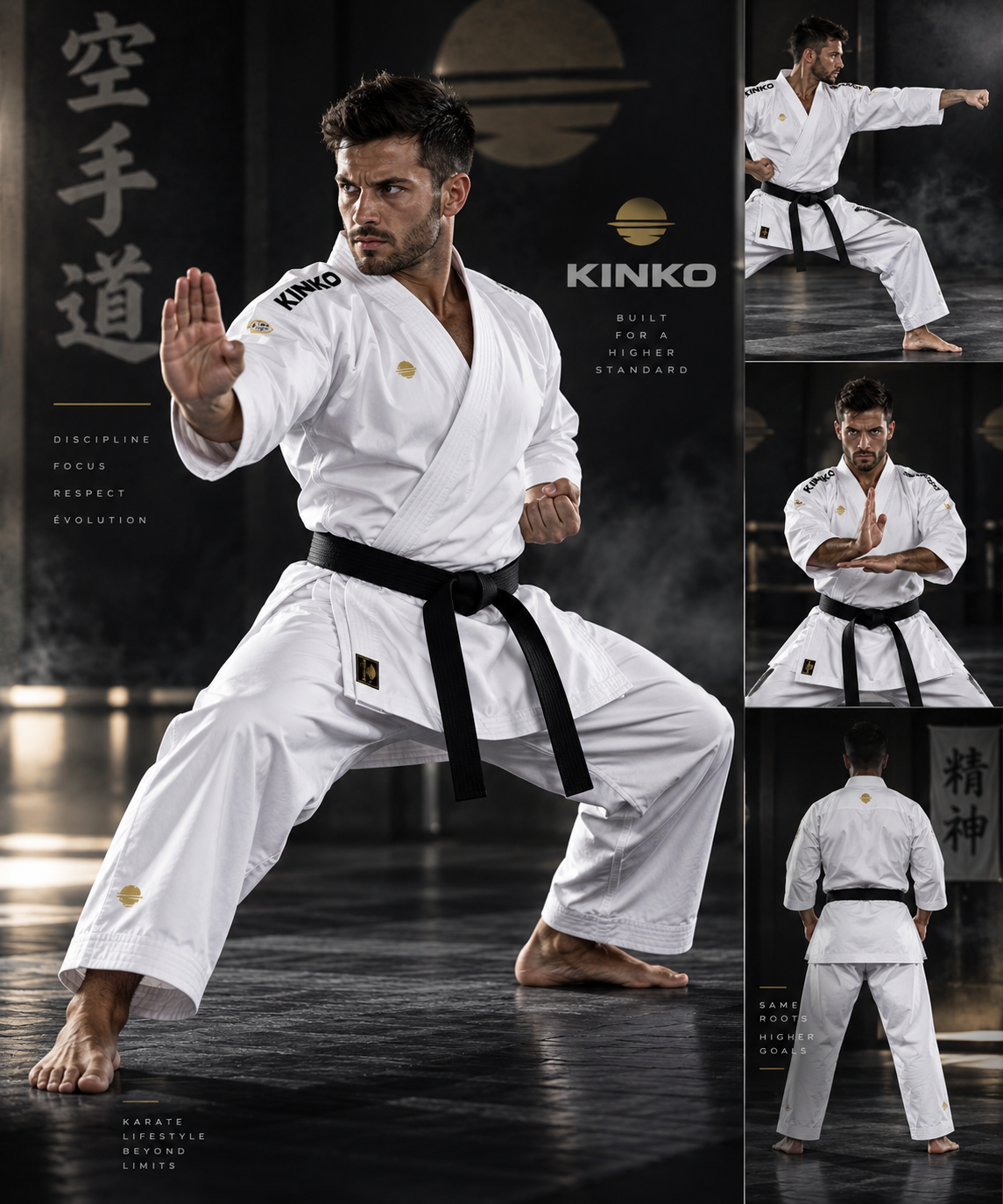 Kimono KINKO Saïko — visuel de gamme